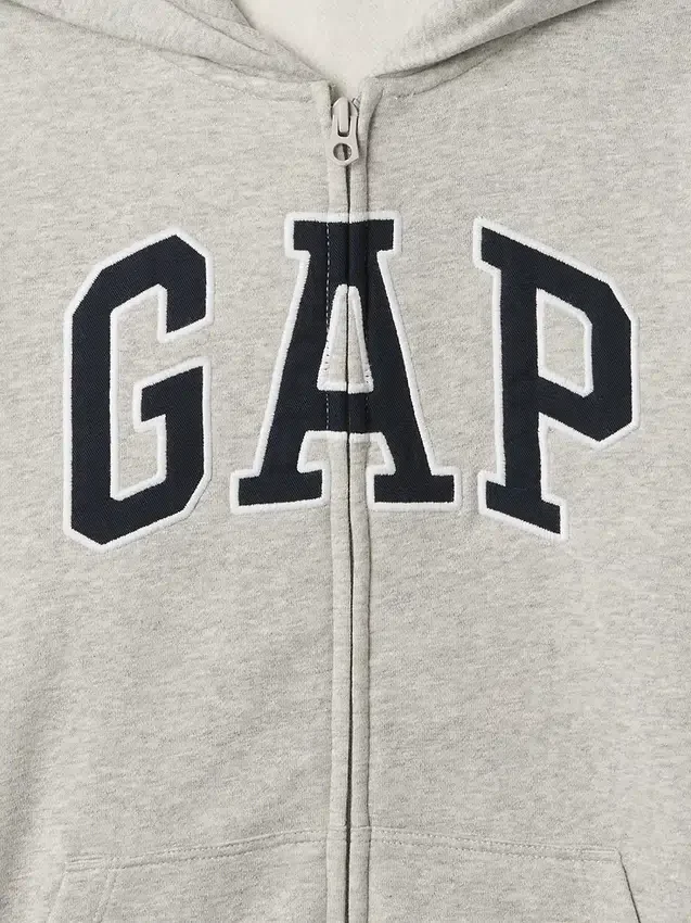 Bluza z kapturem dla dzieci Vintagesoft z logo i zamkiem