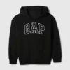 Bluza z kapturem dla dzieci Vintagesoft z logo i zamkiem