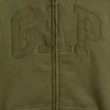 Bluza z kapturem dla dzieci Vintagesoft z logo i zamkiem