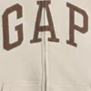 Bluza z kapturem dla dzieci Vintagesoft z logo i zamkiem