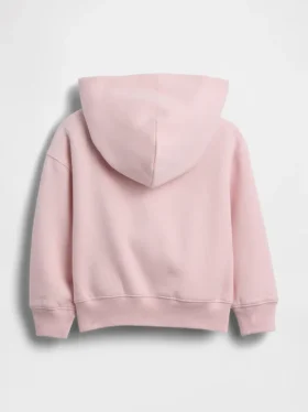 Bluza z kapturem dla niemowląt i maluchów Vintagesoft z logo i zamkiem