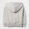 Bluza z kapturem dla niemowląt i maluchów Vintagesoft z logo i zamkiem