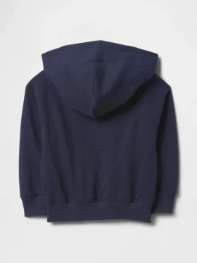 Bluza z kapturem dla niemowląt i maluchów Vintagesoft z logo i zamkiem