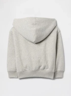 Bluza z kapturem dla niemowląt i maluchów Vintagesoft z logo i zamkiem
