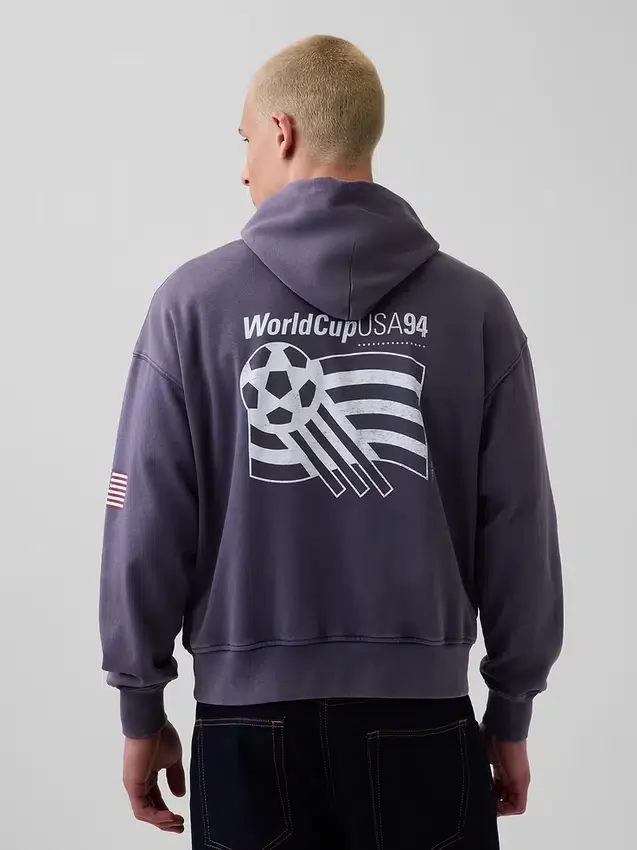 Bluza z kapturem Fifa World Cup™ Vintagesoft Terry Oversized
