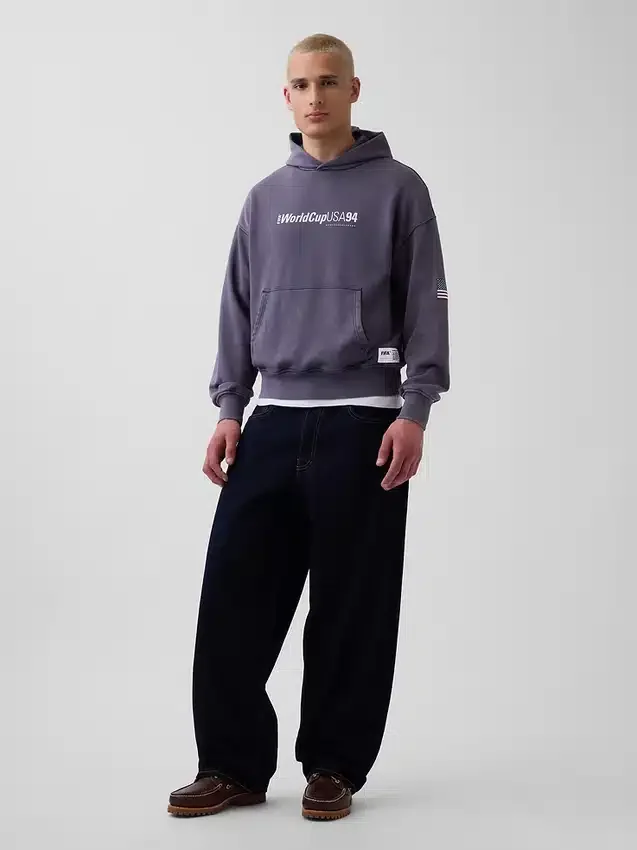 Bluza z kapturem Fifa World Cup™ Vintagesoft Terry Oversized