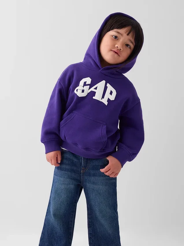 Bluza z kapturem GAP × Awake Ny dla małych dzieci z logo Vintagesoft