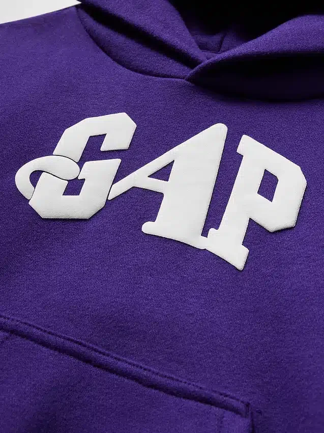 Bluza z kapturem GAP × Awake Ny dla małych dzieci z logo Vintagesoft