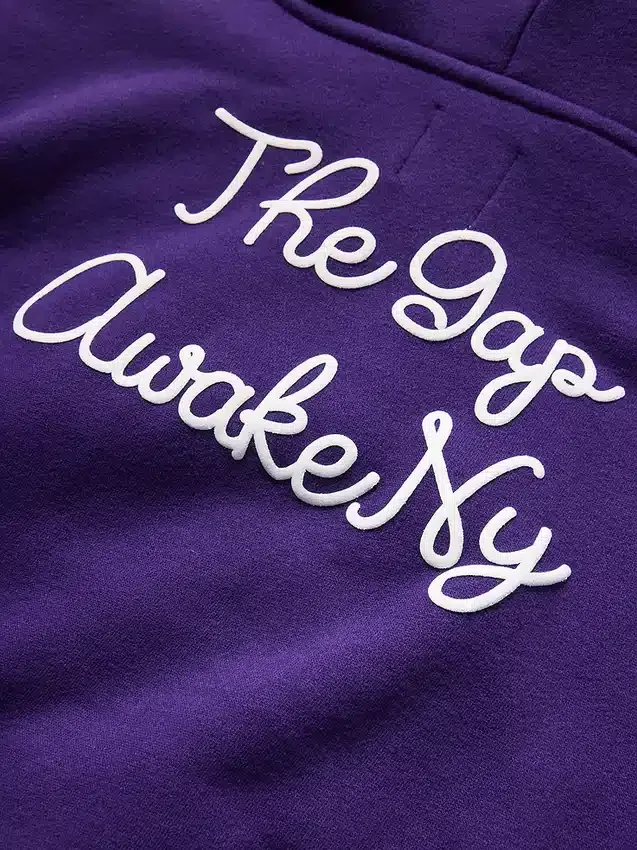 Bluza z kapturem GAP × Awake Ny dla małych dzieci z logo Vintagesoft