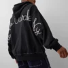 Bluza z kapturem GAP × Awake Ny z grubej dzianiny, oversize, z logo i zamkiem