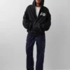 Bluza z kapturem GAP × Awake Ny z grubej dzianiny, oversize, z logo i zamkiem