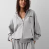 Bluza z kapturem GAP × Awake Ny z grubej dzianiny, oversize, z logo i zamkiem