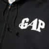 Bluza z kapturem GAP × Awake Ny z grubej dzianiny, oversize, z logo i zamkiem