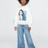 Bluza z kapturem GAP × Disney Kids Vintagesoft w stylu oversize