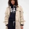 Bluza z kapturem GAP × Victoria Beckham z grubej dzianiny frotte
