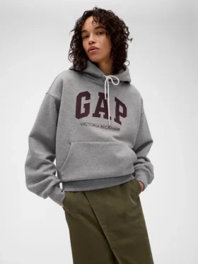 Bluza z kapturem GAP × Victoria Beckham z grubej dzianiny frotte