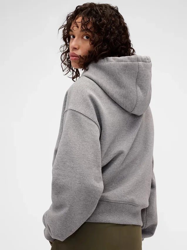Bluza z kapturem GAP × Victoria Beckham z grubej dzianiny frotte