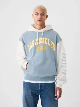 Bluza z kapturem GAP z logo miasta Los Angeles