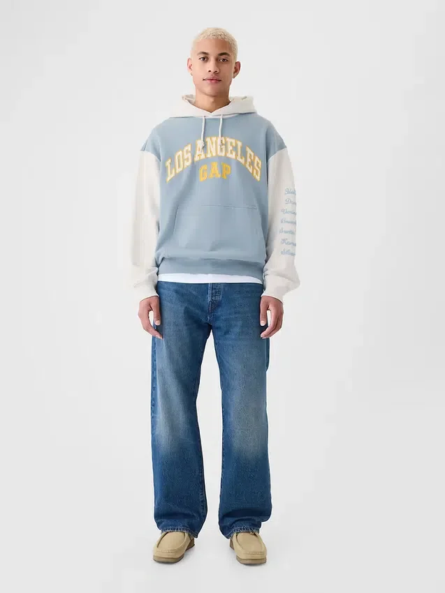 Bluza z kapturem GAP z logo miasta Los Angeles