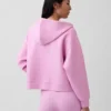 Bluza z kapturem GapFit Oversized z zamkiem
