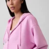Bluza z kapturem GapFit Oversized z zamkiem