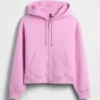 Bluza z kapturem GapFit Oversized z zamkiem