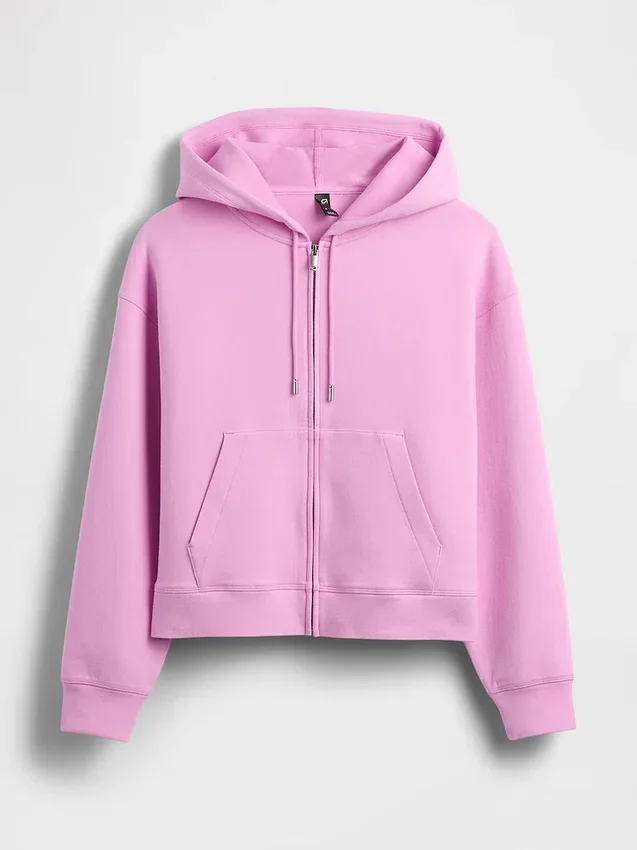 Bluza z kapturem GapFit Oversized z zamkiem