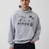 Bluza z kapturem Jean-Michel Basquiat