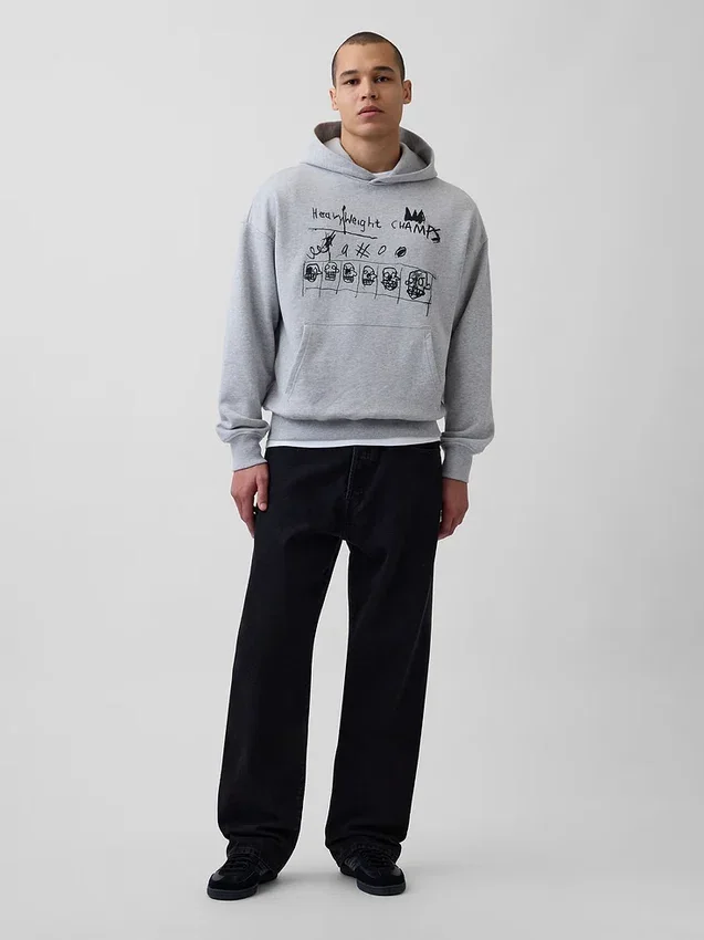 Bluza z kapturem Jean-Michel Basquiat