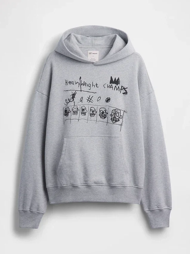 Bluza z kapturem Jean-Michel Basquiat