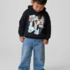 Bluza z kapturem Jean-Michel Basquiat dla małych dzieci z serii Vintagesoft