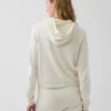 Bluza z kapturem o luźnym kroju, w 100% z bawełny, zapinana na zamek