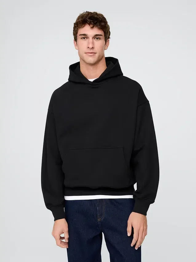 Bluza z kapturem oversize dla dorosłych