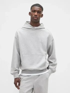 Bluza z kapturem oversize dla dorosłych