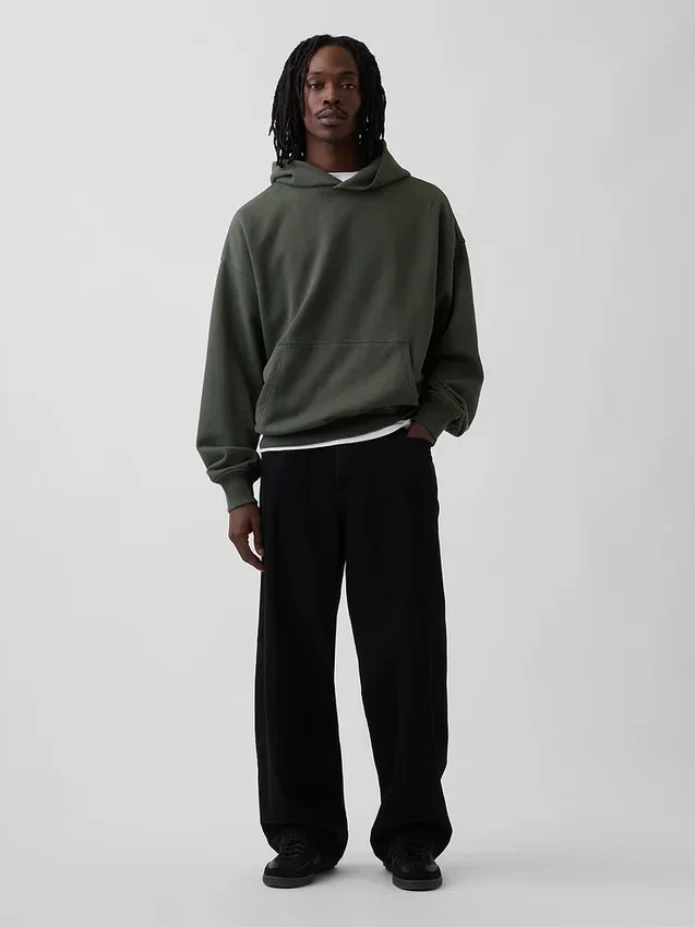 Bluza z kapturem oversize dla dorosłych
