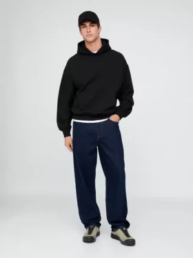 Bluza z kapturem oversize dla dorosłych