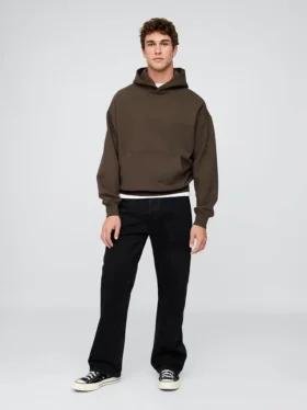 Bluza z kapturem oversize dla dorosłych