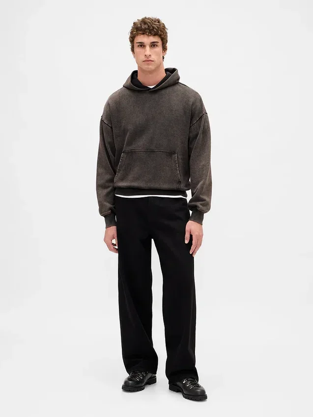 Bluza z kapturem oversize dla dorosłych