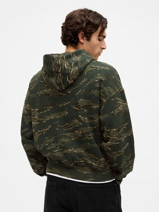 Bluza z kapturem oversize dla dorosłych