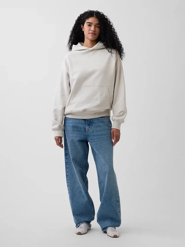 Bluza z kapturem oversize dla dorosłych