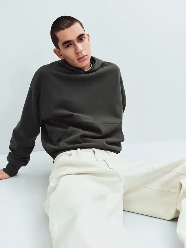 Bluza z kapturem oversize dla dorosłych