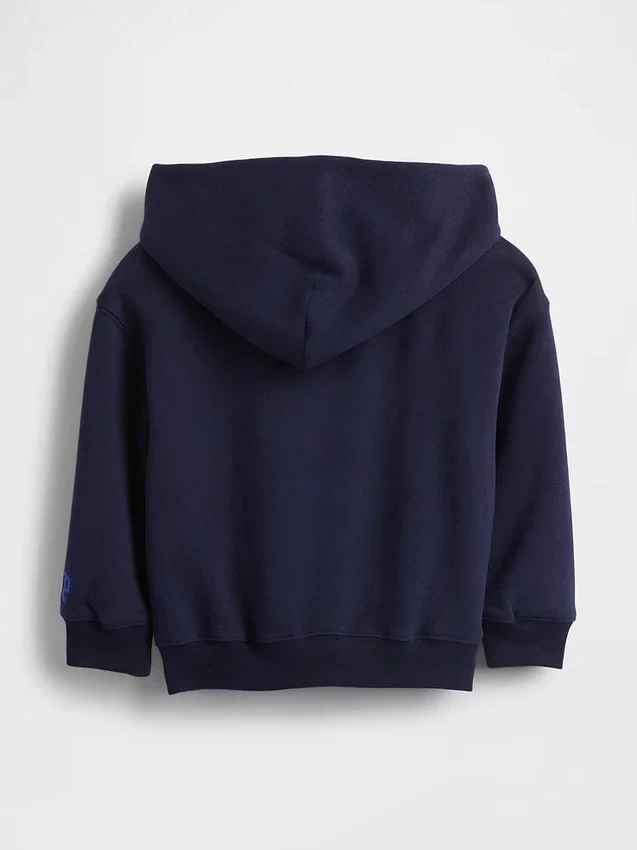 Bluza z kapturem Vintagesoft Dino-Pocket dla Niemowląt i Maluchów