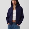Bluza z kapturem Vintagesoft na zamek