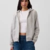Bluza z kapturem Vintagesoft na zamek
