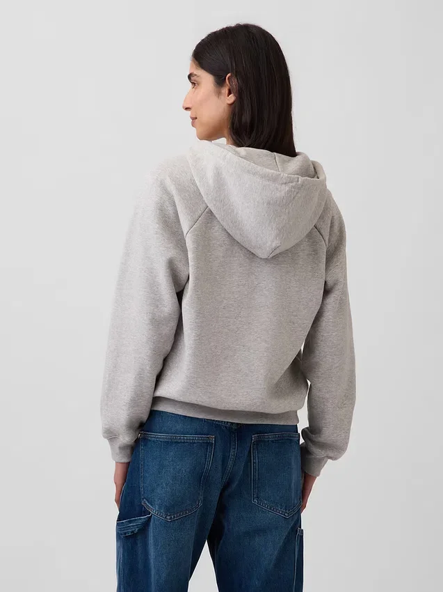 Bluza z kapturem Vintagesoft na zamek