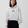 Bluza z kapturem Vintagesoft Oversized Crop Logo