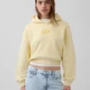 Bluza z kapturem Vintagesoft Oversized Crop Logo