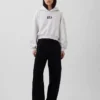 Bluza z kapturem Vintagesoft Oversized Crop Logo