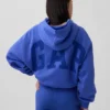 Bluza z kapturem Vintagesoft Oversized Crop Logo