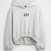 Bluza z kapturem Vintagesoft Oversized Crop Logo